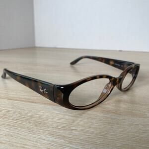 Ray-Ban Tortoiseshell Oval Sunglasses